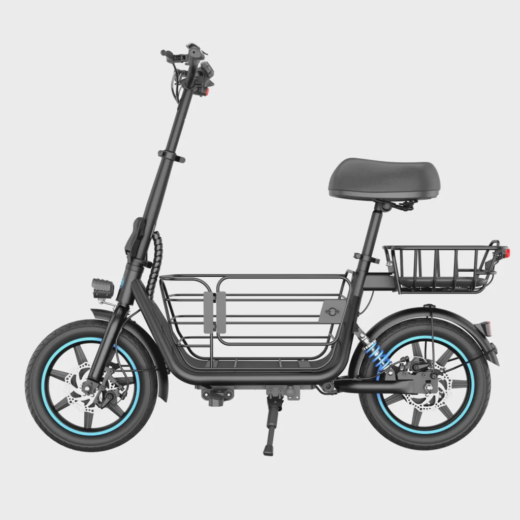electric scooter with seat