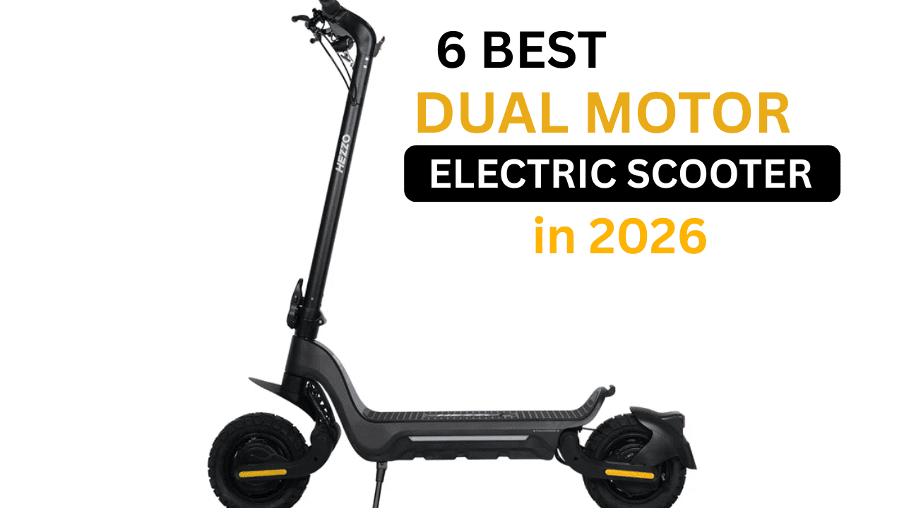 dual motor electric scooter