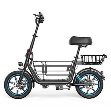 electric scooter with seat
