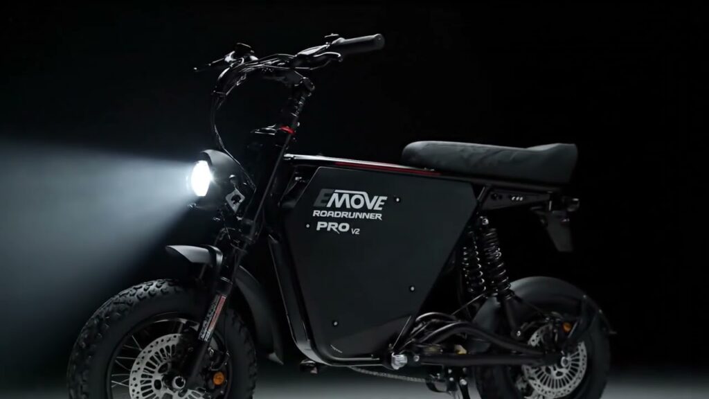 electric scooter with seat