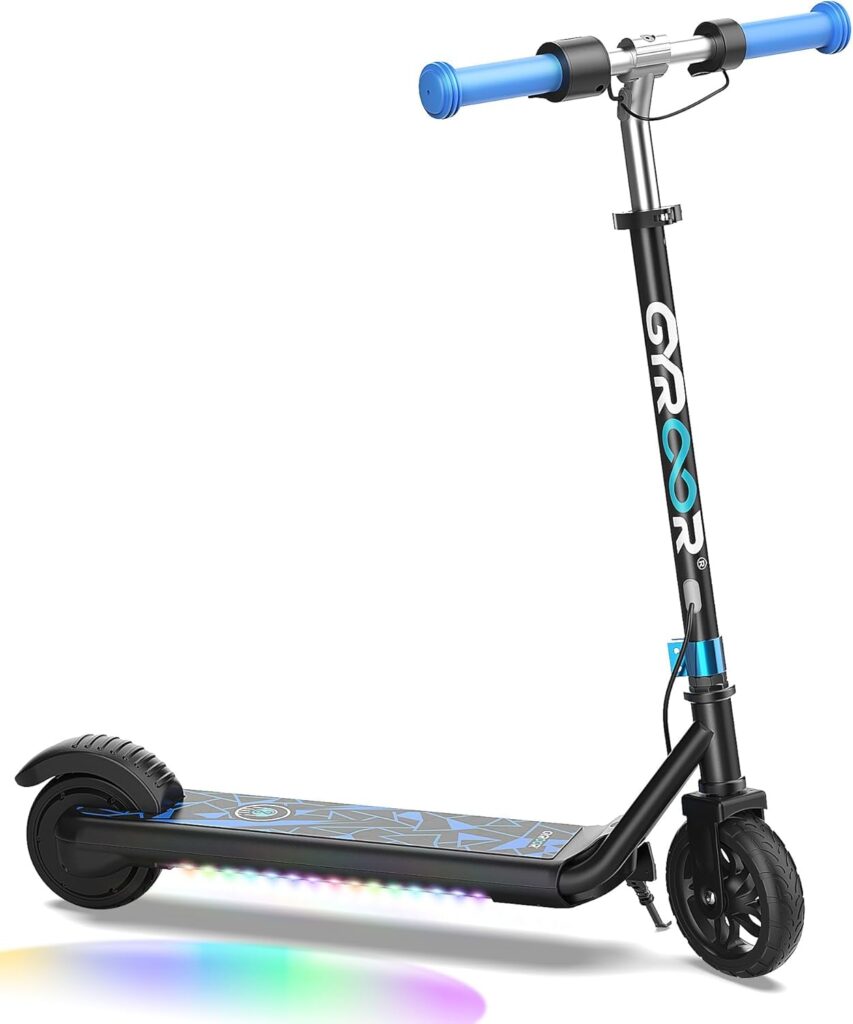 Electric Scooter with Bluetooth Speakers