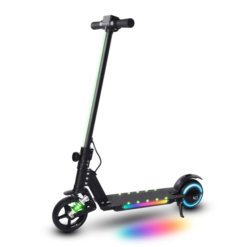 Electric Scooter with Bluetooth Speakers