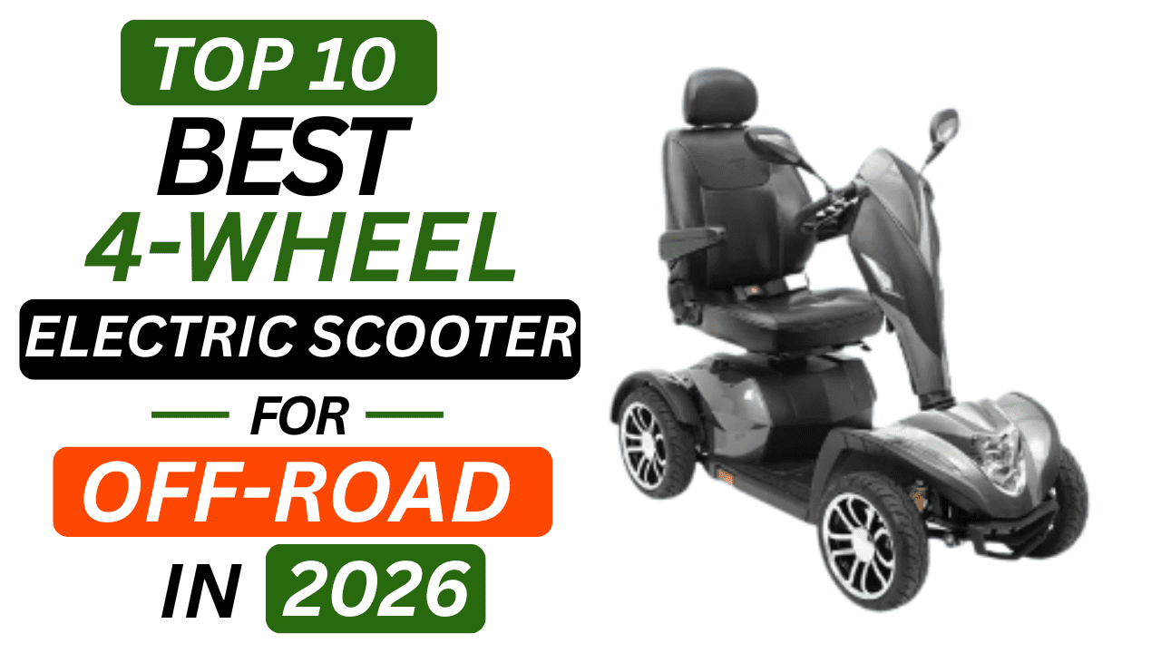 4 wheel electric scooter off road