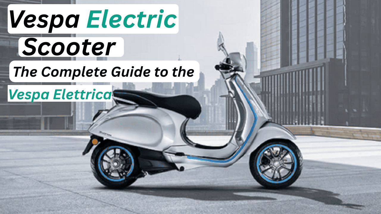 Vespa Electric Scooter