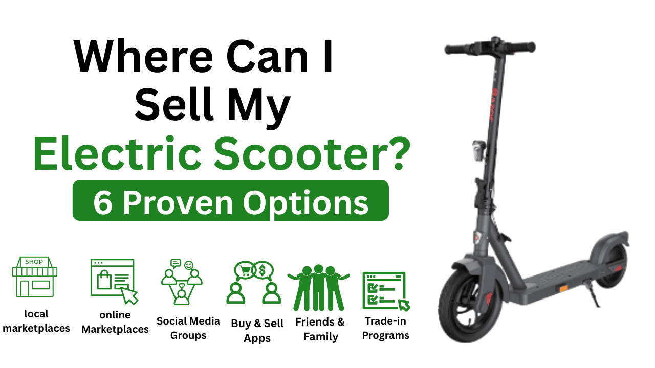 where can i sell my electric scooter