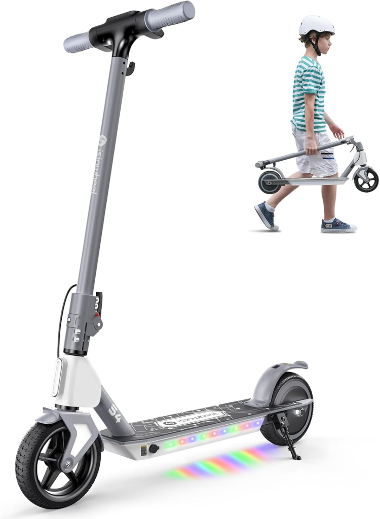 Electric Scooter with Bluetooth Speakers