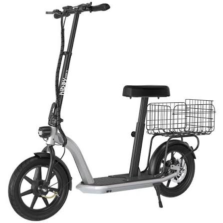Electric Scooter with Basket