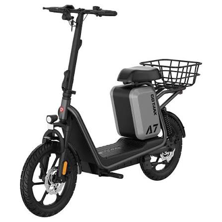 Electric Scooter with Basket
