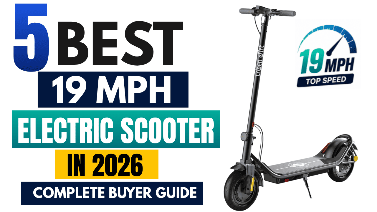 19 mph electric scooter
