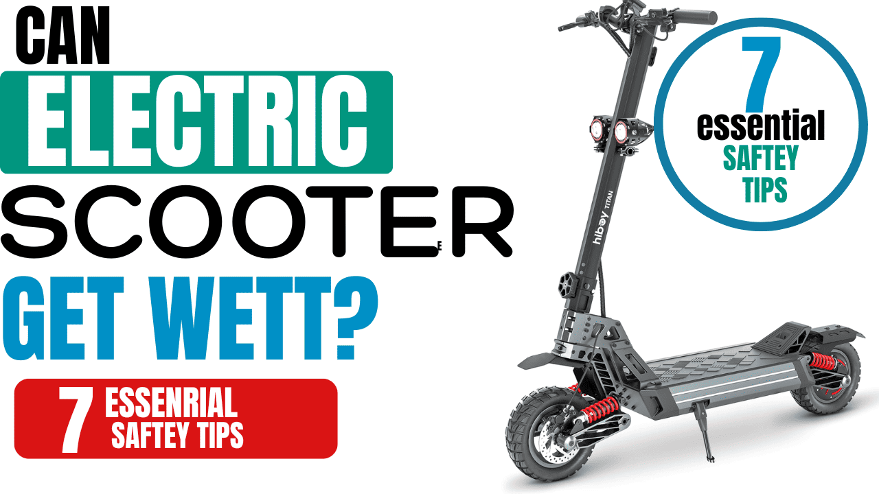 Can Electric Scooters Get Wet